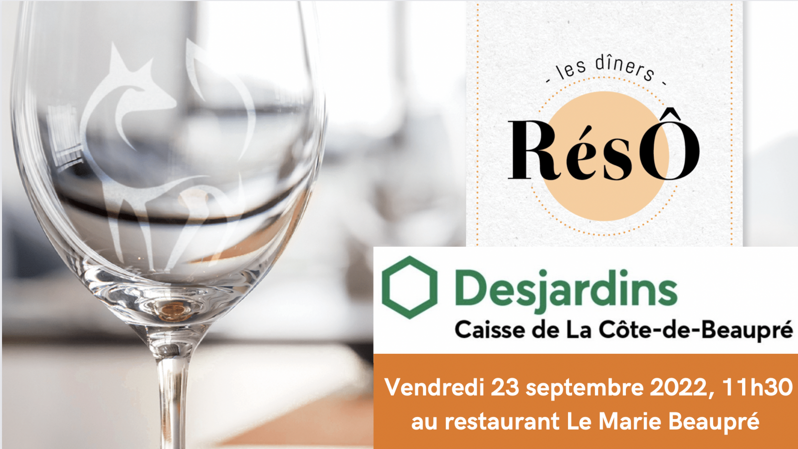Dîner RésÔ Septembre 2022