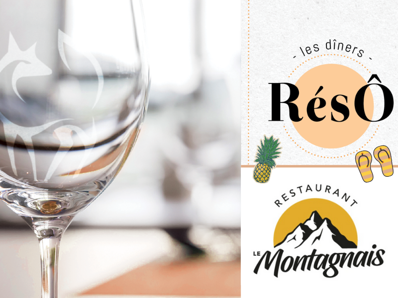 Célébrez le début des vacances avec un Diner RésÔ sur la terrasse!