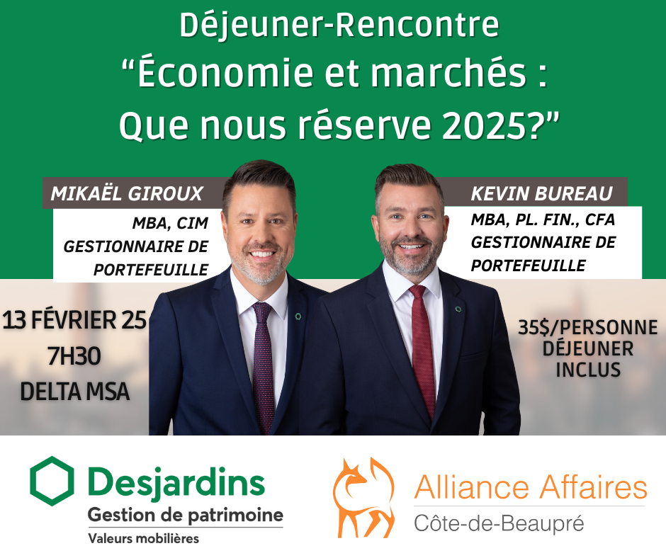 Économie et marchés : que nous réserve 2025?